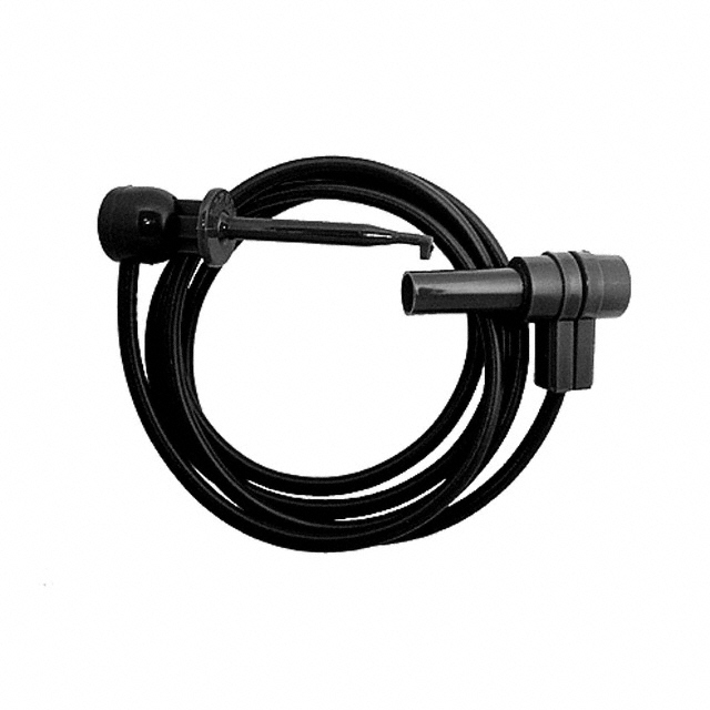633W-36 BLK E-Z-Hook  Test Leads - Banana, Meter Interface